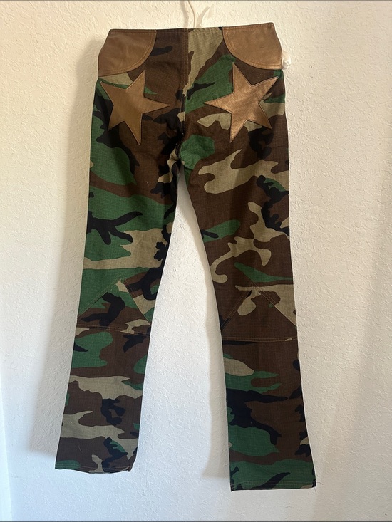 electric barbarella Tops - Electric Barbarolla Gold-Trim Camo Set